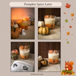 vela aromática pumpkin spice
